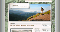 Desktop Screenshot of hikingbill.com